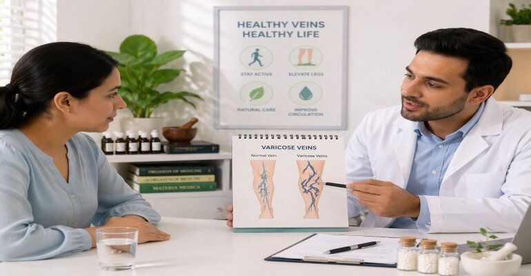 varicose veins treatment in homeopathy