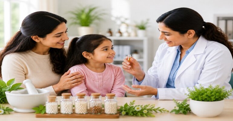 homeopathy treatment for children