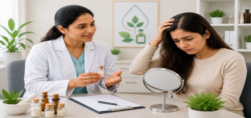 homeopathy for hair fall
