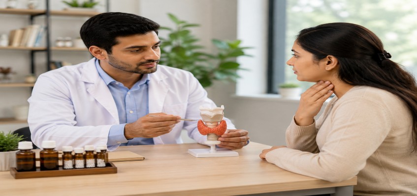 can hyperthyroidism be cured with homeopathy