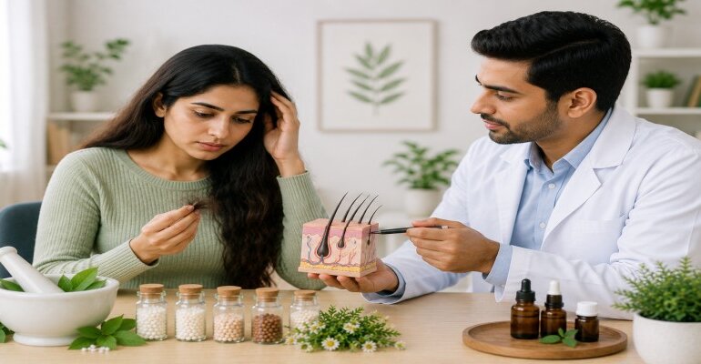 homeopathy treatment for hair fall