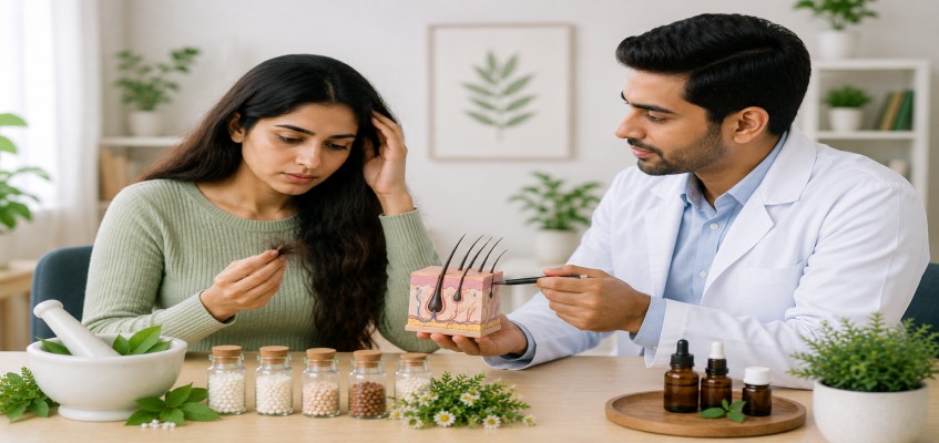 homeopathy treatment for hair fall