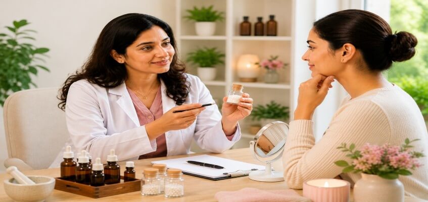 homeopathy medicine for skin glow