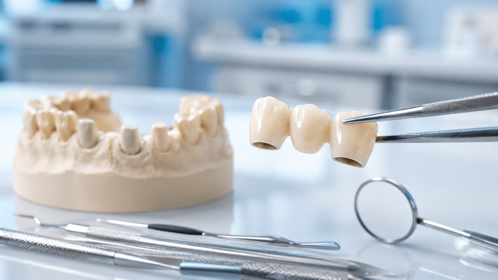 Can a dental bridge be repaired