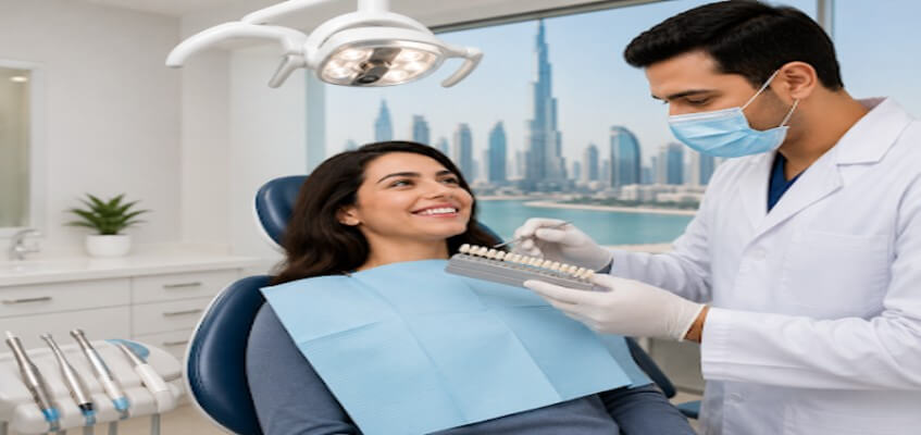 what does a dental crown look like