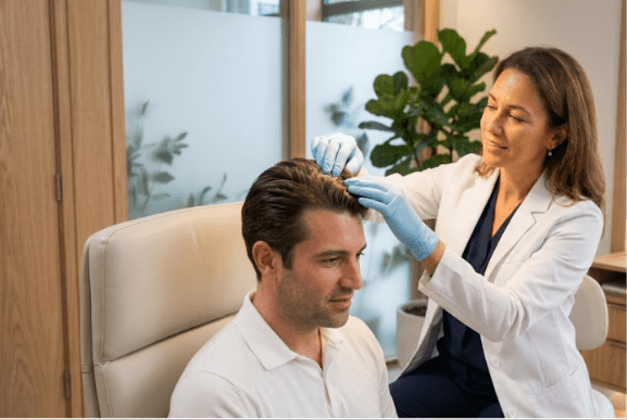 Treatment for dandruff in homeopathy