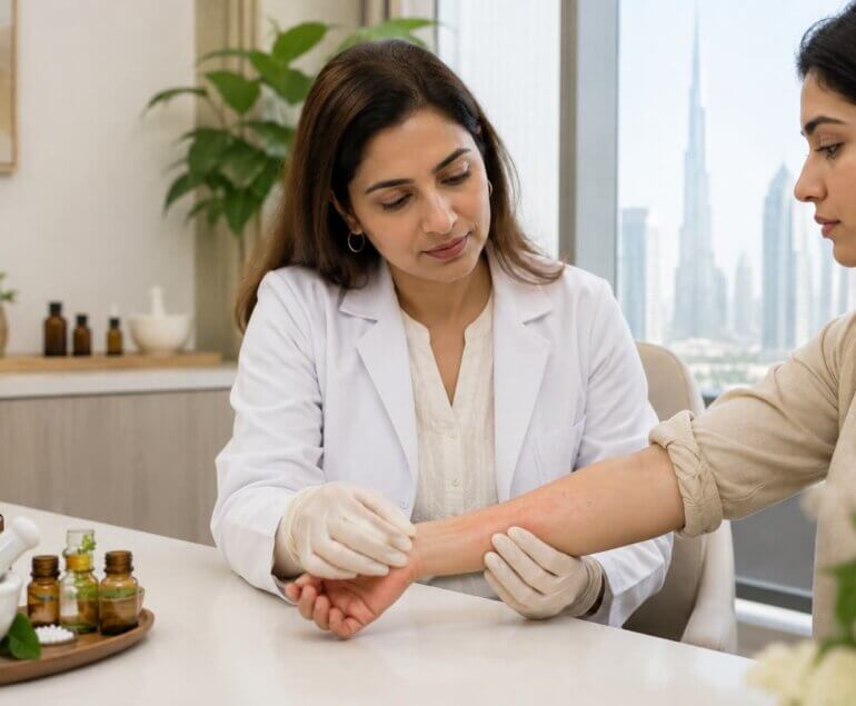 Homeopathy for contact dermatitis