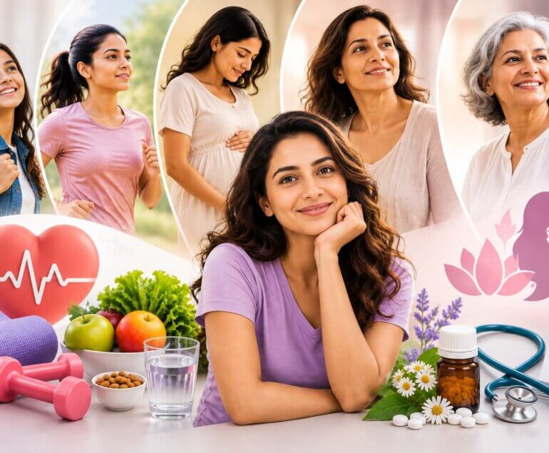 Women's health and wellness across different stages of life