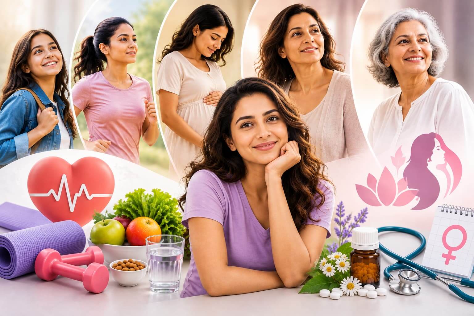 Women's health and wellness across different stages of life
