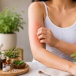 Arm skin allergy treatment