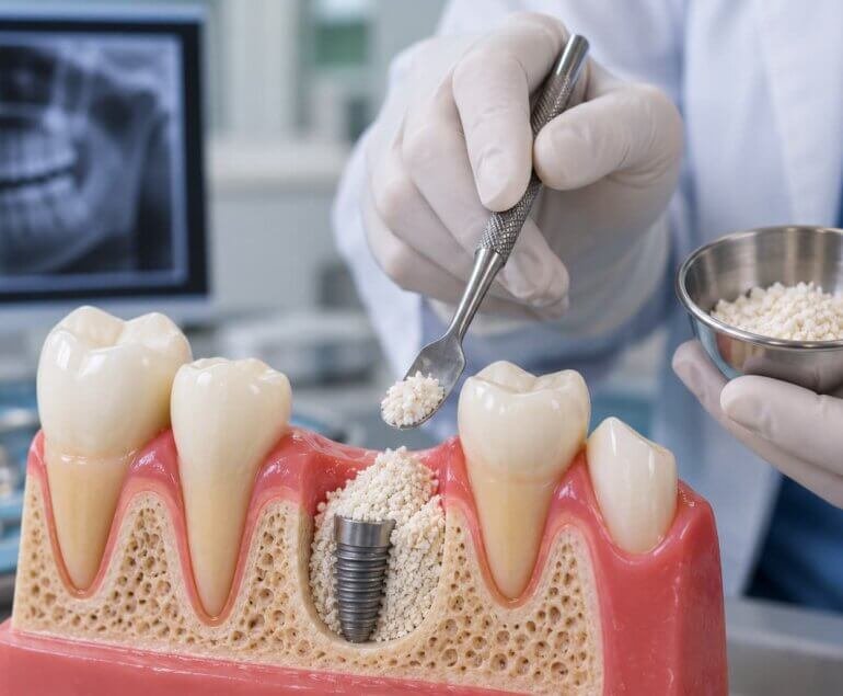 can dental bone graft cause cancer