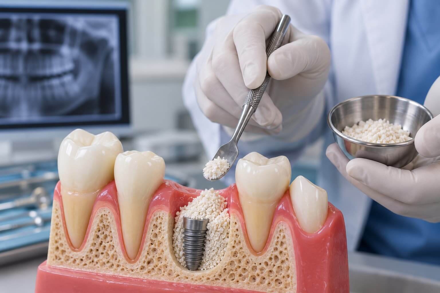 can dental bone graft cause cancer