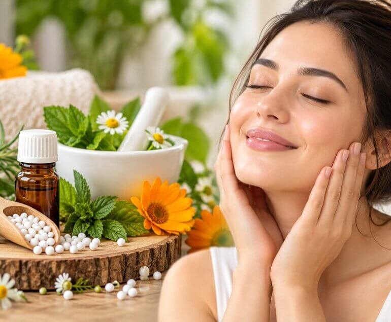 homeopathy medicine for skin glow
