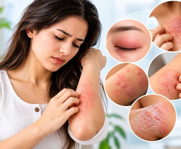 Skin allergy types and treatment